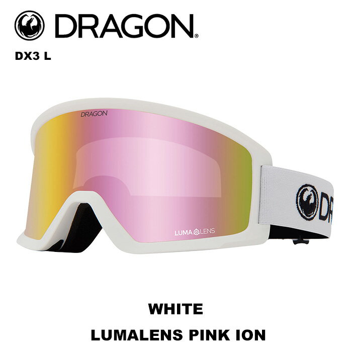 DRAGON hS S[O DX3 L WHITE LUMALENS PINK ION 23-24 fyԕisiz