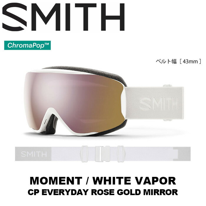 SMITH X~X S[O Moment White VaporiCP Everyday Rose Gold Mirrorj 23-24fyԕisiz