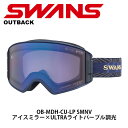 SWANS スワンズ ゴーグル OUTBACK-MDH-CU-LP SMNV 23-24モデル【返品交換不可商品】