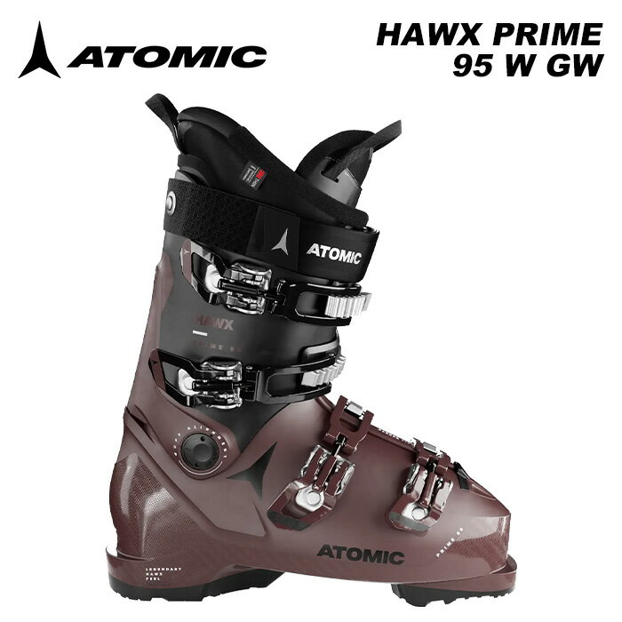 ATOMIC アトミック スキーブーツ ALL MOUNTAIN HAWX PRIME 95 W GW Rust/Black SIZE RANGE 22/22.5 - 25/25.5 ※ご注意※ ・製造過程で細かいキズがつくことがありますが、不良品には該当いたしません。 ・実店舗と在庫を共有しているため、タイミングによって完売となる場合がございます。 ・モニターの発色によって色が異なって見える場合がございます。