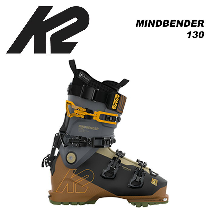 K2 ケーツー スキーブーツ MINDBENDER 130 SIZE RANGE: 24.5-30.5 熱成形できるHeat-moldable Powerliteシェル、Friction Free Cuff Pivotを搭載し、頼りになる130フレックスの硬さ。 Mindbender-130はゲレンデでもバックカントリーでも威力を発揮します。 リゾートを抜け出しPowerlock-Spyneをウォークモードに切り替えれば、50度の可動域でブーツが前後に曲がることで歩きやすくなり、狙う斜面まで難なく到達することができます。 ※ご注意※ ・製造過程で細かいキズがつくことがありますが、不良品には該当いたしません。 ・実店舗と在庫を共有しているため、タイミングによって完売となる場合がございます。 ・モニターの発色によって色が異なって見える場合がございます。