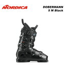 Nordica ノルディカ スキーブーツ WORLD CUP DOBERMANN 5 M Black size range: 22,5-29,5 ※ご注意※ ・製造過程で細かいキズがつくことがありますが、不良品には該当いたしません。 ・実店舗と在庫を共有しているため、タイミングによって完売となる場合がございます。 ・モニターの発色によって色が異なって見える場合がございます。