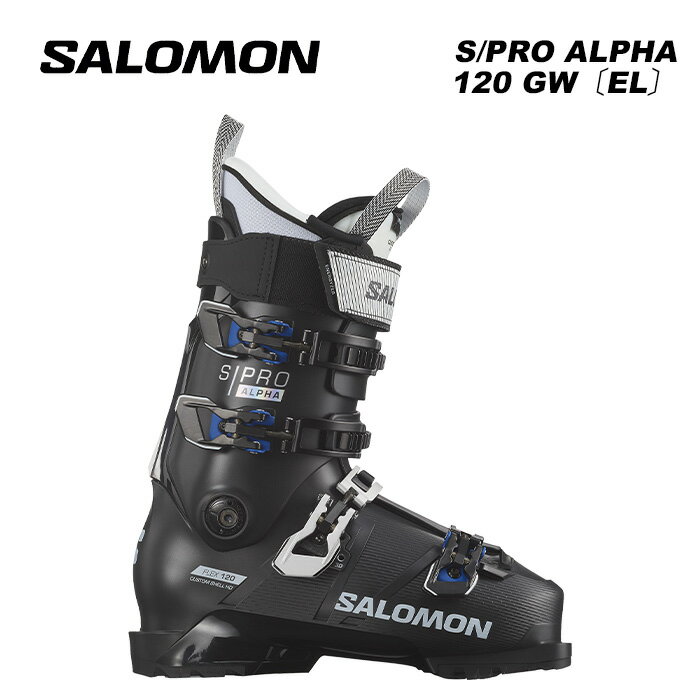 SALOMON T XL[u[c S/PRO ALPHA 120 GWkELl Black/White/Race Blue 23-24 f