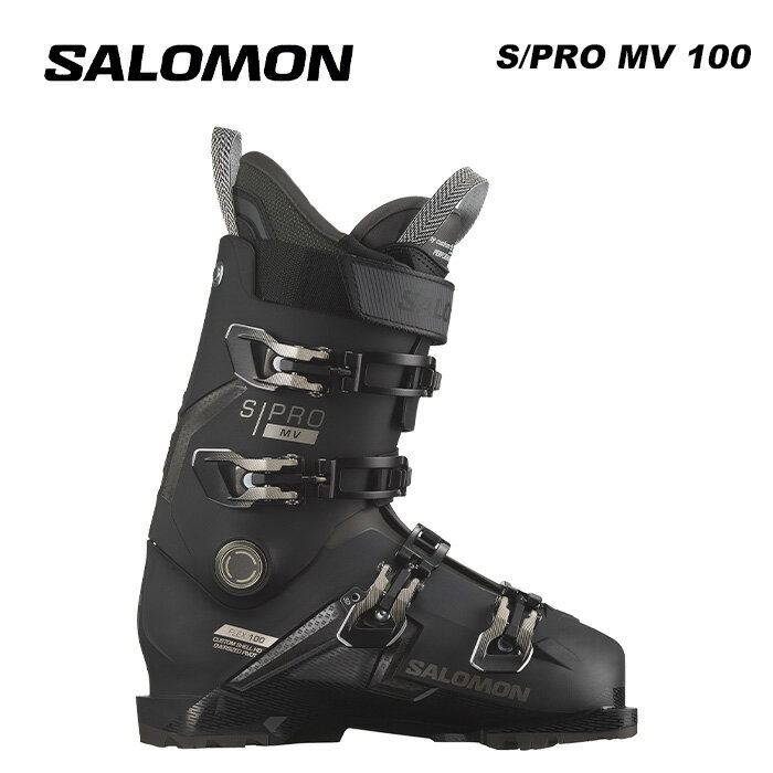 SALOMON T XL[u[c S/PRO MV 100 Black/Titanium Met./Beluga 23-24 f