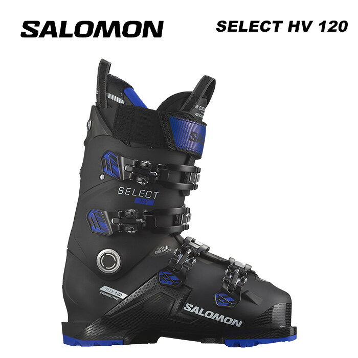 SALOMON T XL[u[c SELECT HV 120 Black/Blue Met./White 23-24 f