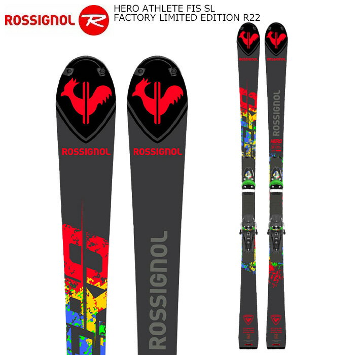 ROSSIGNOL Vj[ XL[ HERO ATHLETE FIS SL FACTORY 165 LTD R22 + SPX 15 RR HERO rfBOZbg 23-24f