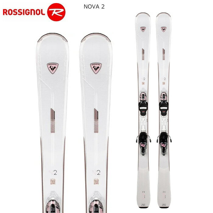 ROSSIGNOL Vj[ XL[ NOVA 2 + XPRESS W 10 GW B83 WHITE SPARKLE rfBOZbg 23-24f