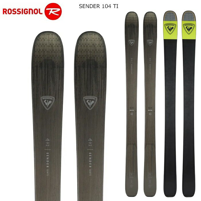 ROSSIGNOL Vj[ XL[ SENDER 104 TI Pi 23-24 f