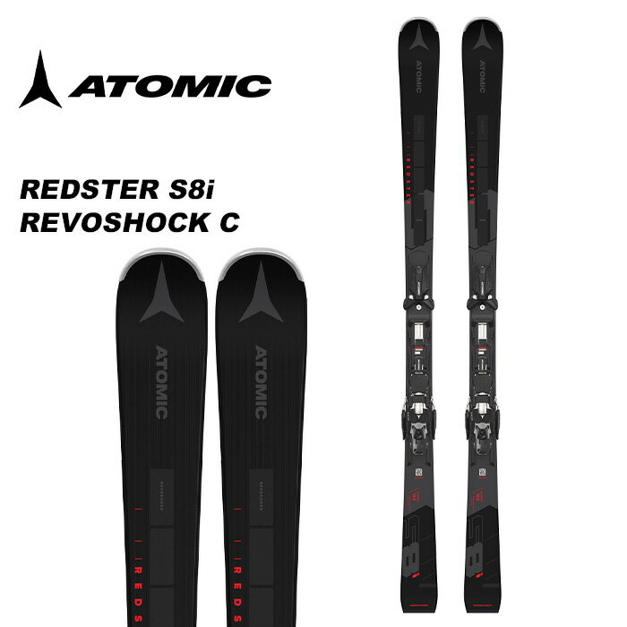 ATOMIC Ag~bN XL[ REDSTER S8i REVOSHOCK C + X 12 GW Black rfBOZbg 23-24 f