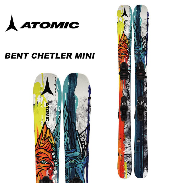ATOMIC Ag~bN XL[ BENT CHETLER MINI + STAGE 10 GW Black/Smoke 23-24 f WjA