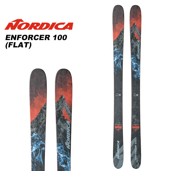 Nordica mfBJ XL[ ENFORCER 100 (FLAT) Pi 23-24 f