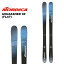 Nordica ノルディカ スキー板 UNLEASHED 98 (FLAT) 板単品 23-24 モデル