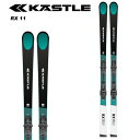 KASTLE ケスレ スキー板 RX 11 + K12 TRI GW ビンディングセット 23-24 モデル