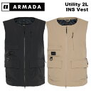 ARMADA アルマダ ウェア Utility 2L INS Vest 23-24(2024)モデル ジャケット
