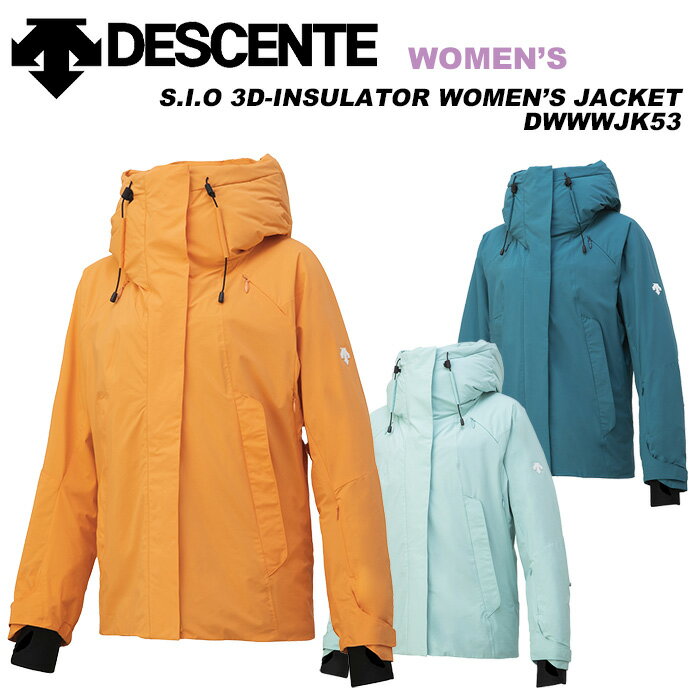 DESCENTE DWWWJK53 S.I.O 3D-INSULATOR W's JKT 23-24f fTg XL[EFA fB[X WPbg