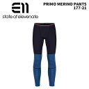 STATE OF ELEVENATE ステイトオブエレベネート ウエア PRIMO MERINO PANTS【177-21】23-24(2024)モデル パンツ