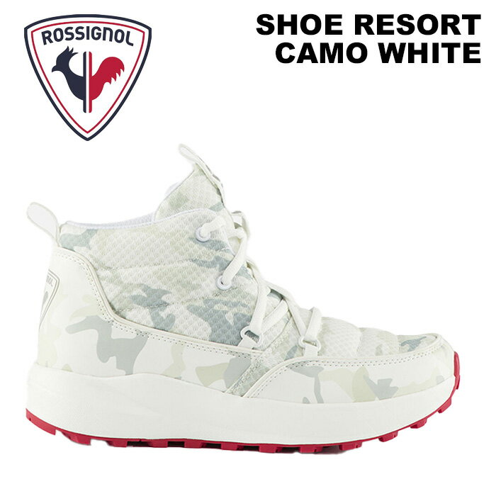 ROSSIGNOL ロシニョール スノーシューズ RESORT CAMO WHITE 24-25モデル　RNLMC19969　スノトレ　スニーカー