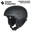 SWEET PROTECTION スウィートプロテクション ヘルメット GRIMNIR 2VI MIPS NaturalCarbon 24-25 モデル