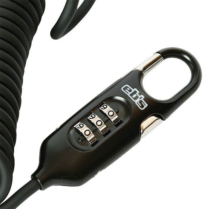 eb's エビス COIL WIRE LOCK BLACK コイルワイヤーロック 25-26モデル