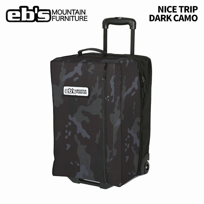 eb's エビス NICE TRIP DARK CAMO ナイストリップ バッグ 25-26モデル