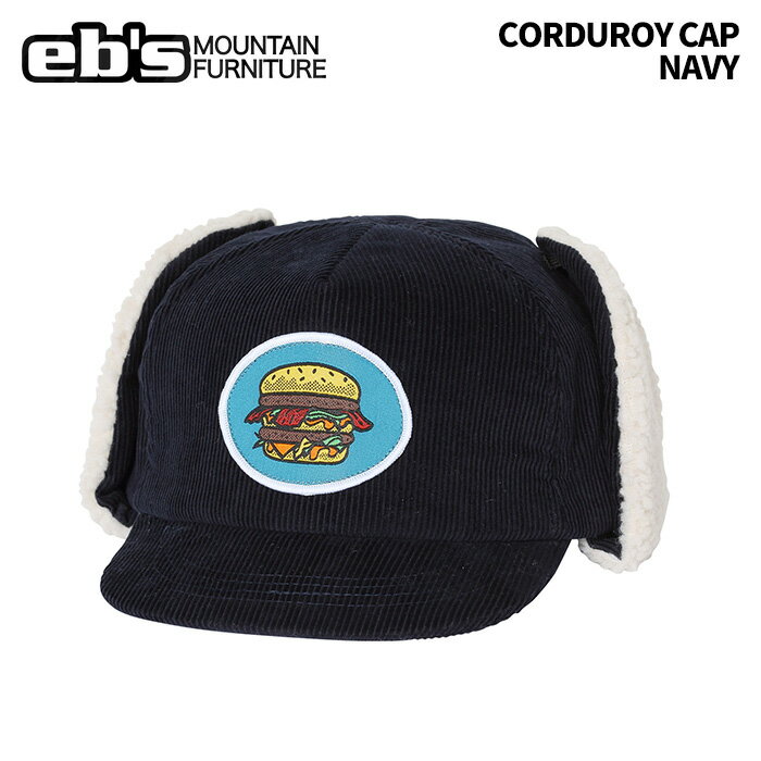 eb's エビス CORDUROY CAP NAVY コーデュロイキャップ キャップ ビーニー 25-26モデル(4)