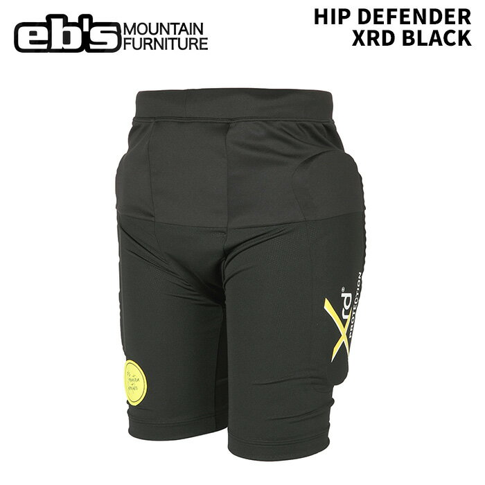 eb's エビス HIP DEFENDER XRD BLACK ヒップディフェンダーXRD プロテクターボトムス 25-26モデル