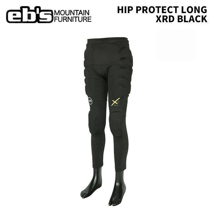 eb's エビス HIP PROTECT LONG XRD BLACK ヒッププロテクトロングXRD プロテクターボトムス 25-26モデル