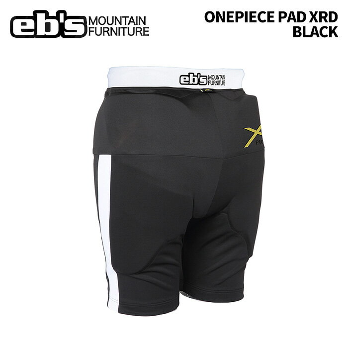 eb's エビス ONEPIECE PAD XRD BLACK ワンピースパッドXRD プロテクターボトムス 25-26モデル