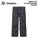 GOLDWIN GW34351 W's GORE-TEX 3L Bib 24-25(2025)モデル ゴールドウィン スキーウェア レディース パンツ
