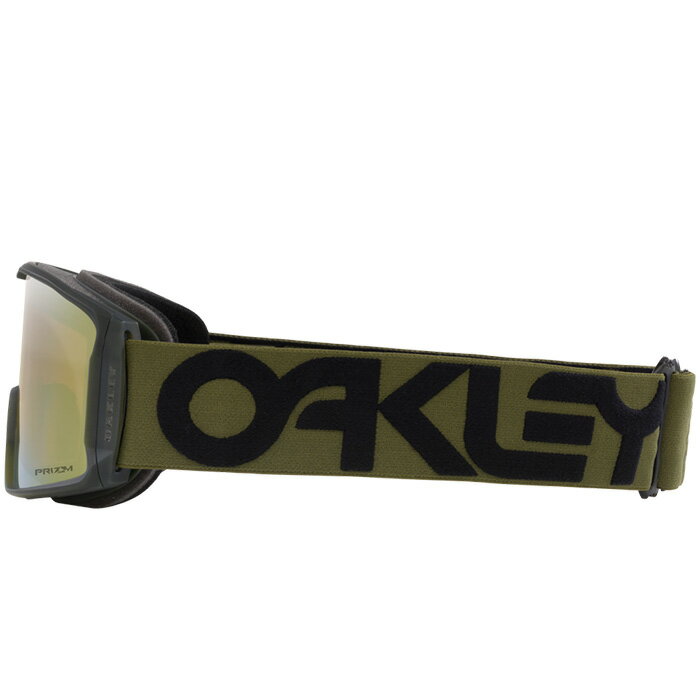 OAKLEY オークリー ゴーグル LINE MINER L / MATTE B1B NEW DARK BRU / PRIZM SAGE GOLD IRIDIUM / OO7070-F0 24-25 【返品交換不可商品】