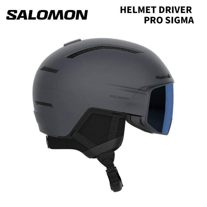 SALOMON サロモン ヘルメット DRIVER PRO SIGMA EBONY L47260300 24-25モデル