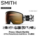 SMITH スミス ゴーグル PROXY / BLACK / CP PRO PHOTOCHROMIC BLUE MIRROR 24-25 モデル