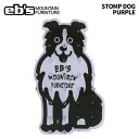 eb's エビス デッキパッド STOMP DOG PURPLE 24-25 モデル