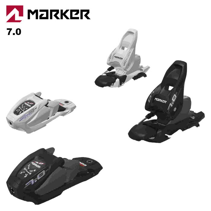 MARKER マーカー スキー ビンディング 7.0（解放値 2.0-7.0） 24-25 モデル 【単品販売不可】