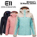 STATE OF ELEVENATE ステートオブエレベネート ウェア Women's St Moritz Jacket ジャケット レディース 24-25 モ...