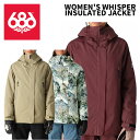 686 シックスエイトシックス ウェア WOMEN'S WHISPER INSULATED JACKET 24-25(2025)モデル レディース ジャケット(4)