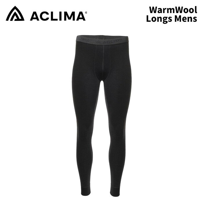 ACLIMA アクリマ ウェア WarmWool Longs Mens ウォームウール ロングス メンズ 24-25(2025)モデル