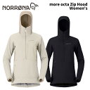 NORRONA ノローナ ウェア more octa Zip Hood Women's 24-25(2025)モデル レディース ジャケット