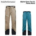 Peak Performance ピークパフォーマンス ウェア Alpine Gore-Tex 3L Pants Mens 24-25(2025)モデル パンツ