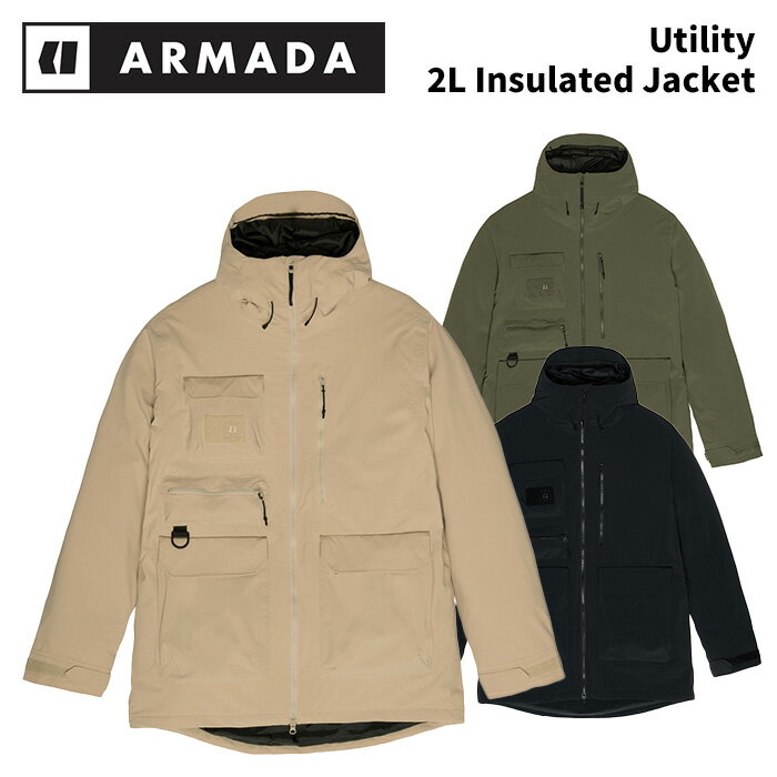 ARMADA アルマダ ウェア Utility 2L Insulated JKT 24-25(2025)モデル ジャケット