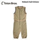 TETON BROS. ティートンブロス ウェア Hoback Suit Unisex 24-25(2025)モデル ミッドレイヤースーツ
