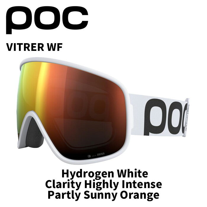 VITRER WF カラー : Hydrogen White レンズ : Clarity Highly Intense / Partly Sunny Orange フィット : Wide Fit (Asian Fit) その日、その時ではなく、その瞬間のコンディションに適したレンズを使用することは、最適な安全性を確保するために不可欠です。Vitreaゴーグルは、ゴーグルを顔に装着したまま操作できるクイックチェンジレンズシステムを採用しており、どんなコンディションでも最高の視界で山を探索することができます。 スキーだけでなく、登山にも理想的なオーバーサイズのゴーグルフレームは、頬の上まで伸び、カバー力と保護力を高めています。POCのクラリティレンズテクノロジーを採用した浅い角度のトーリックレンズとの組み合わせにより、このゴーグルは全方位の視界、特に下周囲の視界を常にシャープに保ちます。 3増フェイスフォームはソフトで肌触りが良く、二重素材のフレームは、剛性と柔軟性のバランスがとれており、あらゆる顔型に快適かつ確実にフィット。さらに、すべてのレンズはUVカット機能を備え、さまざまなレンズ加工が施されているため、常にクリアな視界を保つことが可能です。 ※すべてのVitreaゴーグルには、光量の弱い曇天時や日陰でのライディングに対応した交換用のノーミラーレンズが1枚付属いたします。 ※ご注意※ ・製造過程で細かいキズがつくことがあります。ご了承ください。 ・実店舗と在庫を共有しているため、タイミングによって完売となる場合がございます。 ・モニターの発色によって色が異なって見える場合がございます。 【返品交換不可商品】