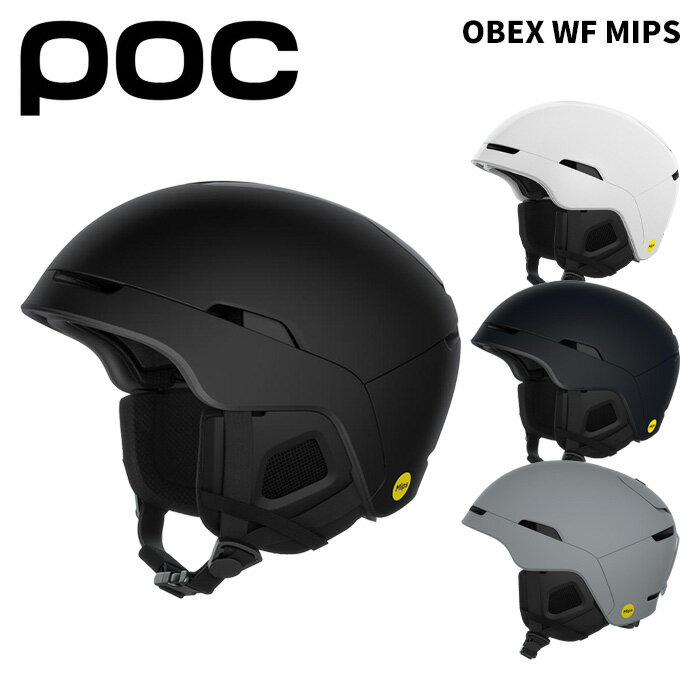 OBEX WF MIPS ARTICLE NO.10108 カラー : Uranium-Black-Matt, Hydrogen-White, Apatite-Navy-Matt, Granite-Grey-Matt サイズ : XS-S(54-58cm), M-L(58-62cm) 【MATERIAL】 PC Shell, EPS Liner 【重さ】 450g POC社で進めているWhole Helmet Concep&trade;にそった継続的な開発により、今年は全てのマウンテンヘルメットにMIPSを追加しました。MIPSは以下の性能をよりよく機能させる役割も持っています。強い衝撃に効果的な吸収力を発揮するEPSライナー、耐衝撃性に優れるPC(ポリカーボネート)シェル、耐久性の高いABSトップシェルを組み合わせたインモールド構造を採用し、一日中快適性と安全性を提供します。スライド式で開閉調整可能なベンチレーションは、優れた換気性能と快適性を提供し、ヘルメット前面に配されたベンチレーションホールにより、ゴーグルに効率よく空気を取り込むようになっており、レンズ内部の曇りを防ぐように設計されています。後頭部のダイヤル式のサイズ調整システムを備えており、内臓のパッドを交換することなく理想的なフィット感を得られます。互換性の高いPOCゴーグルと合わせることで、シームレスフィットも可能です。 ※ご注意※ ・製造過程で細かいキズがつくことがあります。ご了承ください。 ・実店舗と在庫を共有しているため、タイミングによって完売となる場合がございます。 ・モニターの発色によって色が異なって見える場合がございます。 【返品交換不可商品】