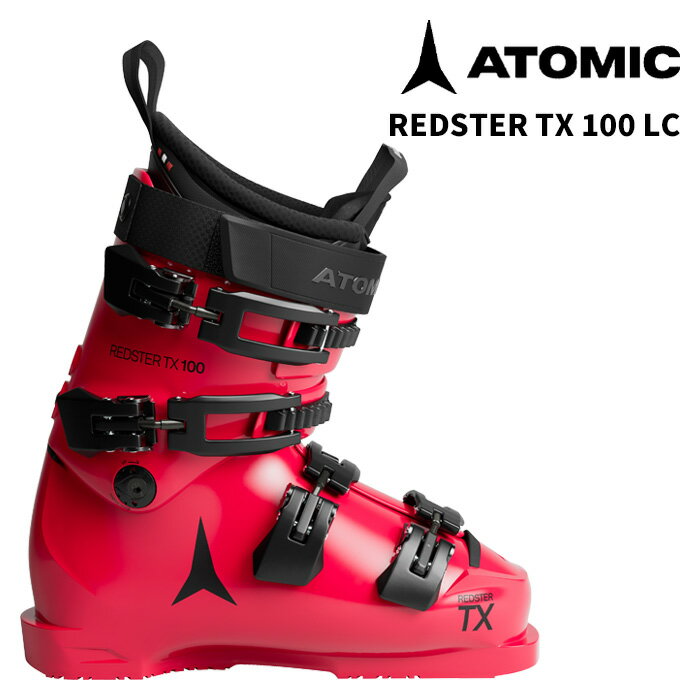 【AE5031900】 ATOMIC アトミック スキーブーツ REDSTER TX 100 LC Red Tension/Black/Magenta 25-26 モデル