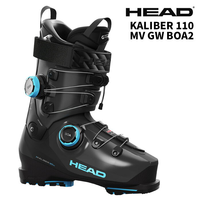 HEAD ヘッド スキーブーツ KALIBER 110 MV GW BOA2 ANTHRACITE-SPEEDBLUE 25-26 モデル