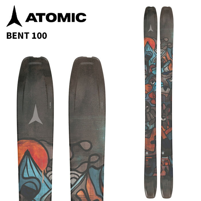 ATOMIC アトミック スキー板 BENT 100 板単品 25-26 モデル