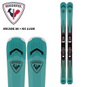 ROSSIGNOL ロシニョール スキー板 ARCADE 88 + NX 11GW ビンディングセット 25-26 モデル