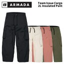 ARMADA アルマダ ウェア Team Issue Cargo 2L Insulated Pant 25-26(2026)モデル パンツ