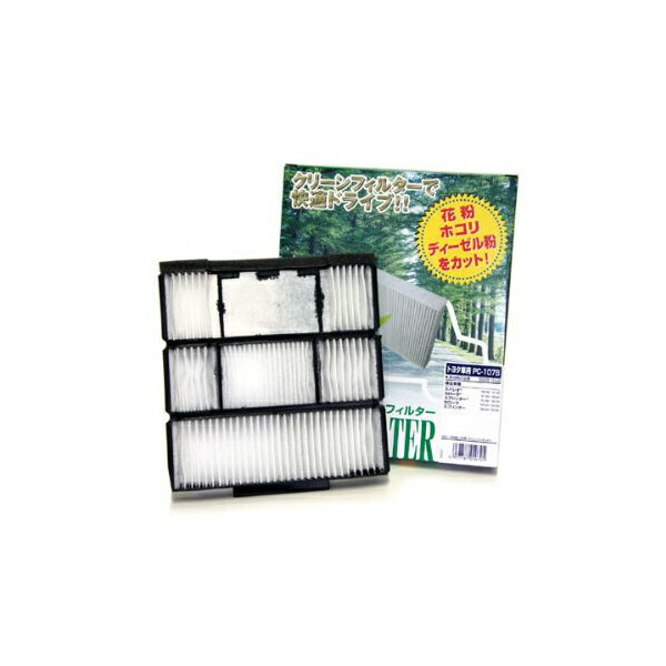 PMC(パシフィック工業) クリーンフィルター PC-107B PC 107Bカローラ：AE100G AE101G AE104G