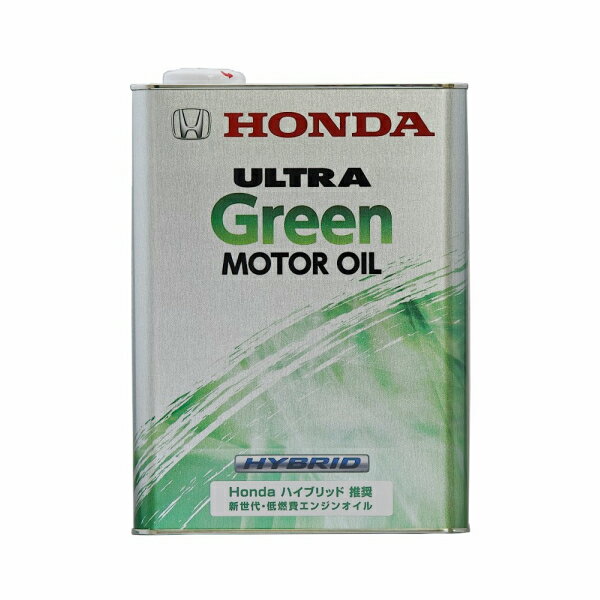 HONDA ホンダ 純正オイル 08216-99974ウルトラ GREEN SN 4Lハイブリッド推奨